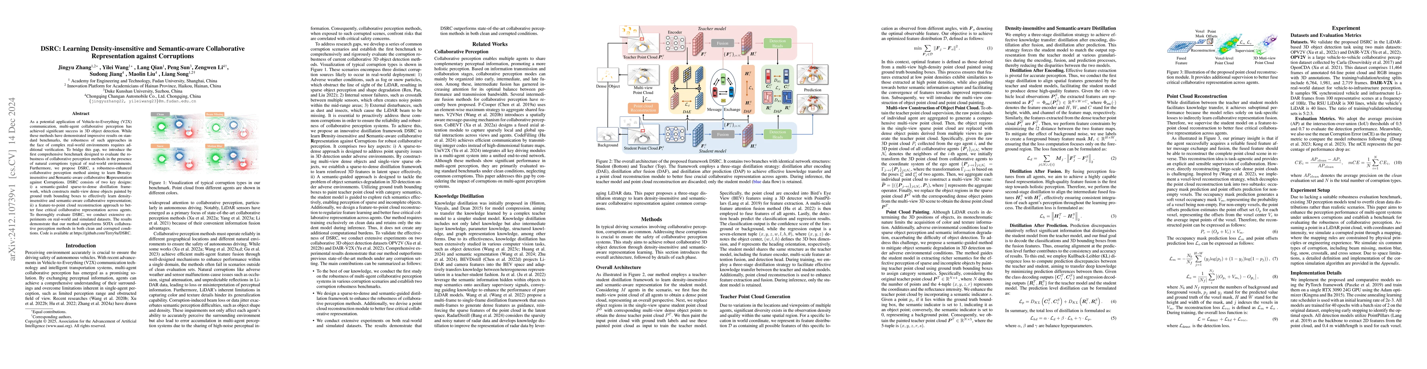 Thumbnail for DSRC: Learning Density-insensitive and Semantic-aware Collaborative
  Representation against Corruptions