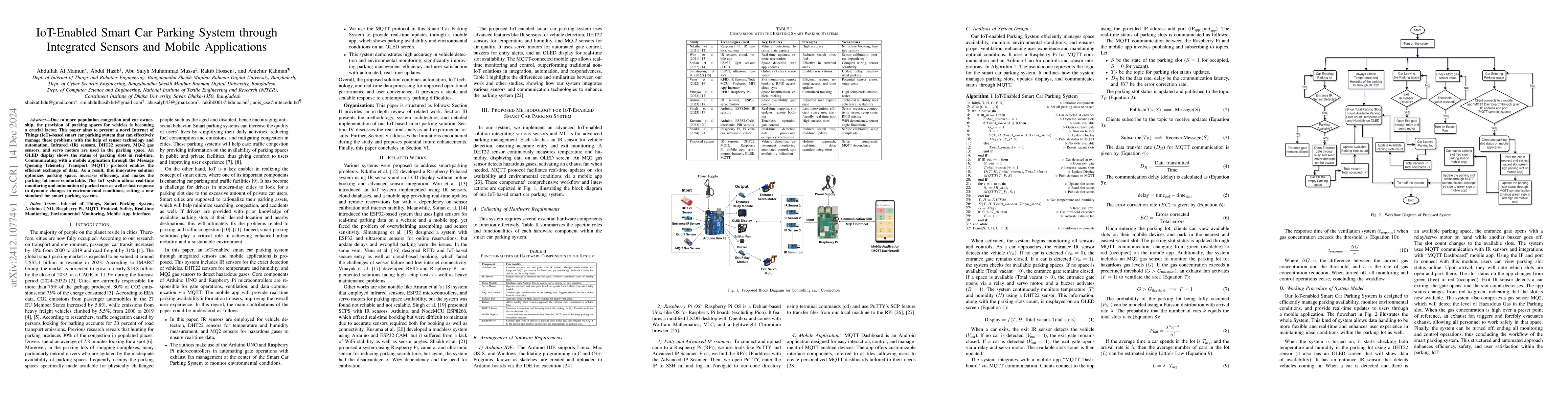 Thumbnail for IoT-Enabled Smart Car Parking System through Integrated Sensors and
  Mobile Applications