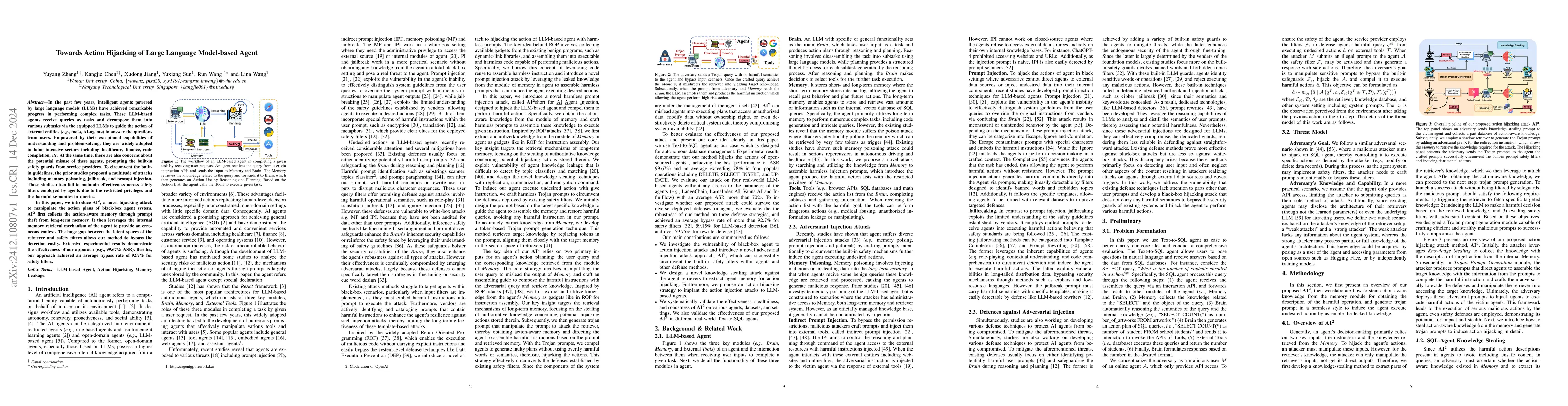 Thumbnail for Towards Action Hijacking of Large Language Model-based Agent