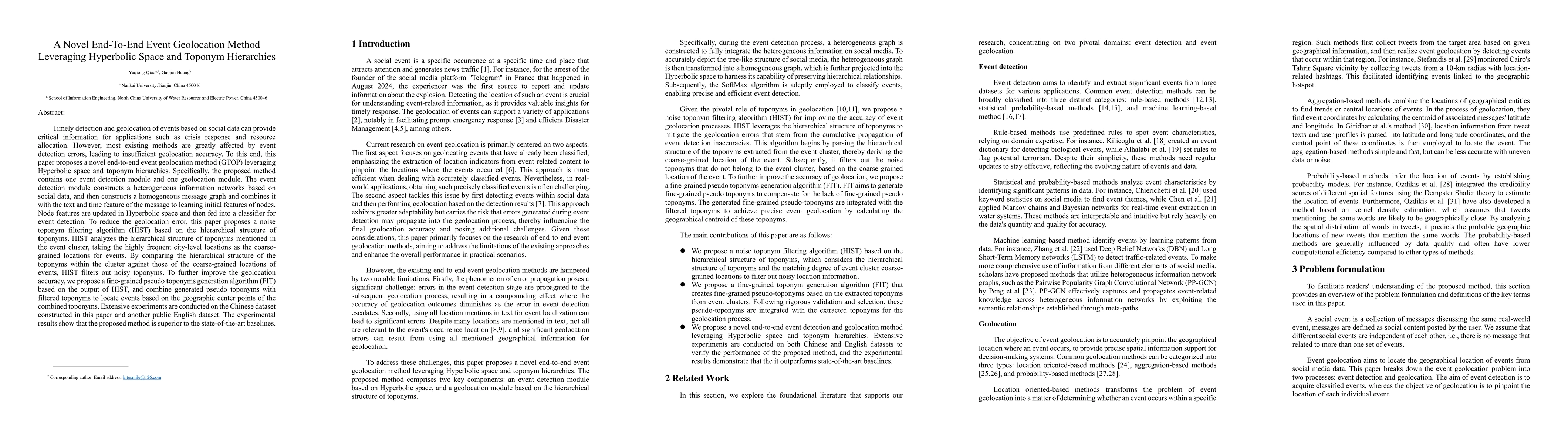 Thumbnail for A Novel End-To-End Event Geolocation Method Leveraging Hyperbolic Space
  and Toponym Hierarchies