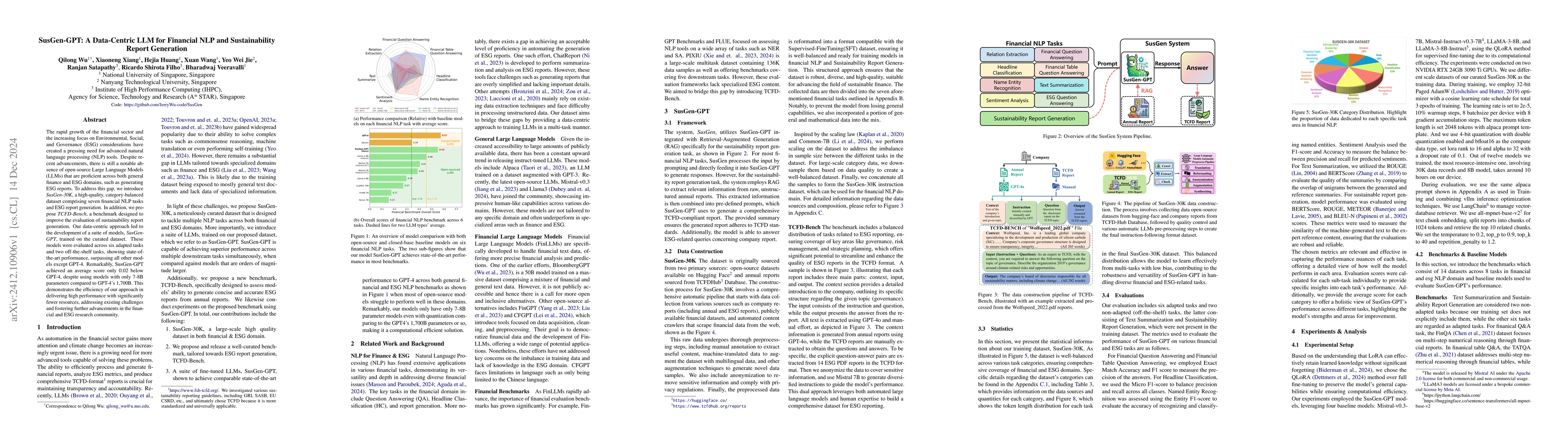 Thumbnail for SusGen-GPT: A Data-Centric LLM for Financial NLP and Sustainability
  Report Generation