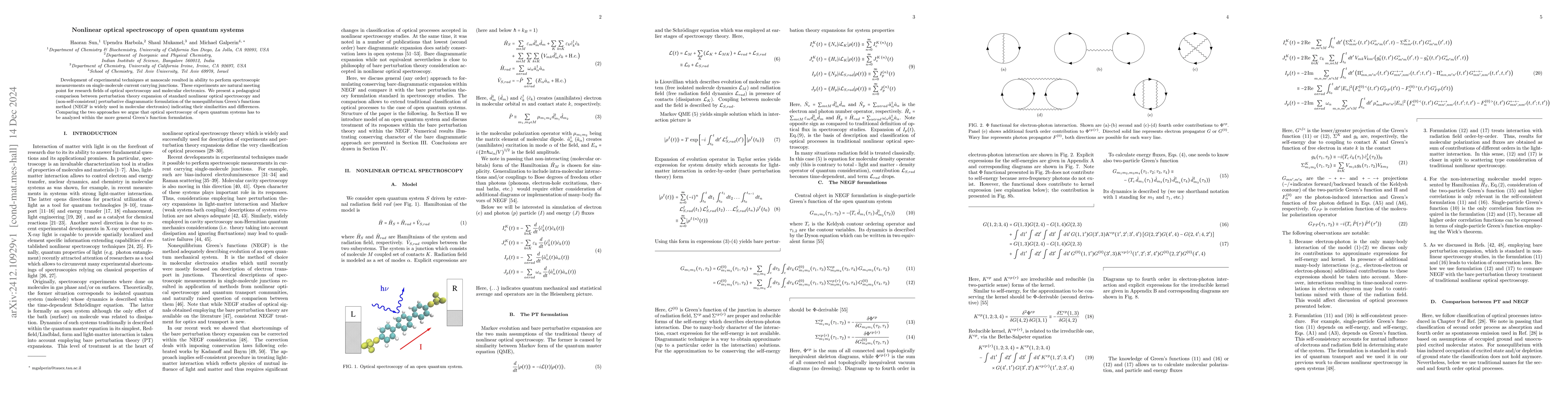 Thumbnail for Nonlinear optical spectroscopy of open quantum systems