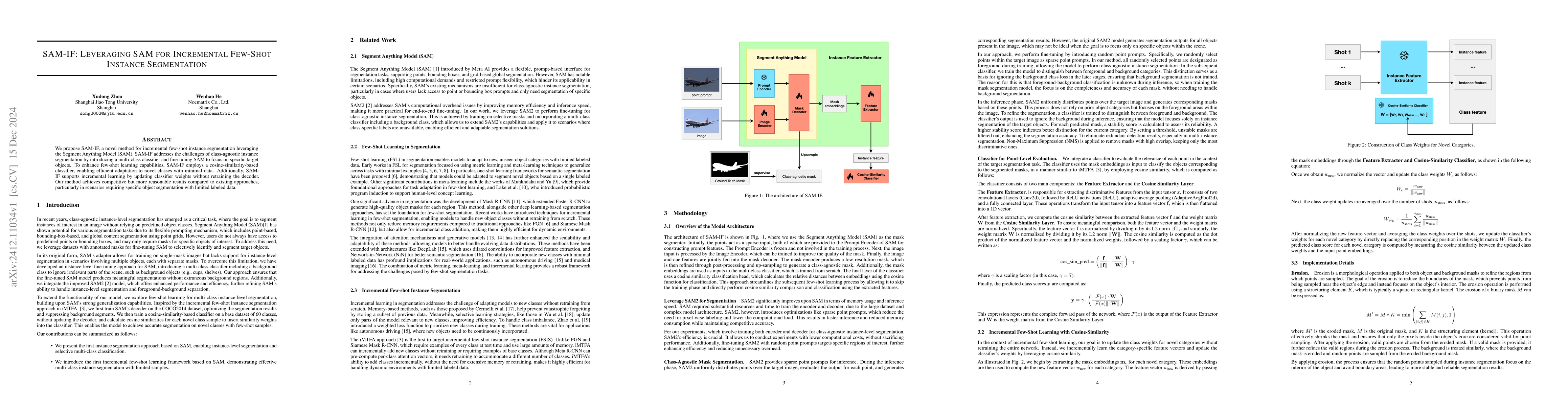 Thumbnail for SAM-IF: Leveraging SAM for Incremental Few-Shot Instance Segmentation