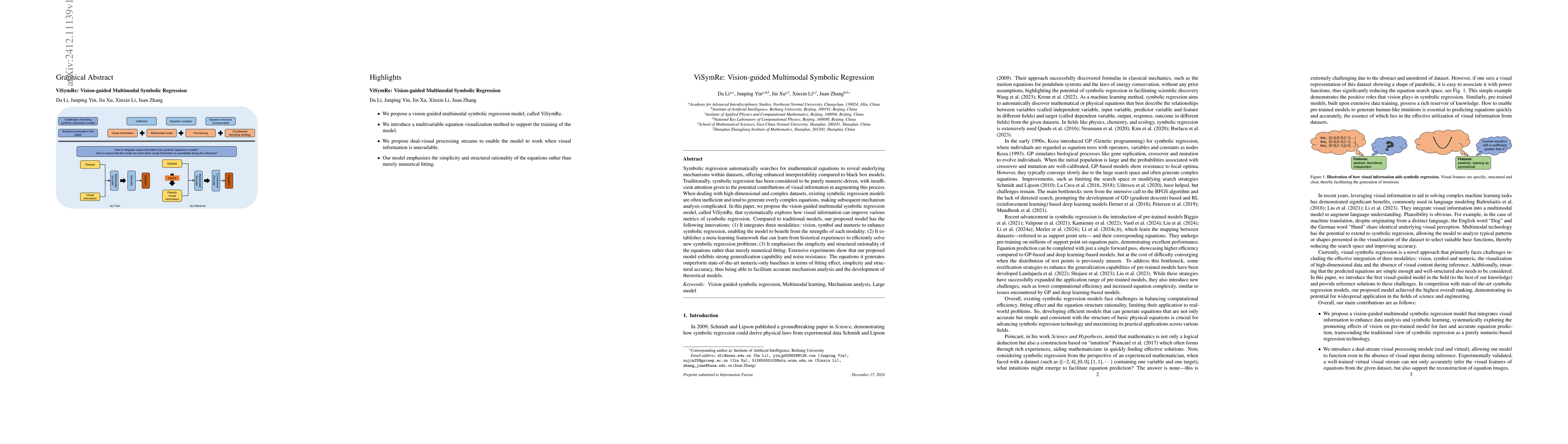 Thumbnail for ViSymRe: Vision-guided Multimodal Symbolic Regression