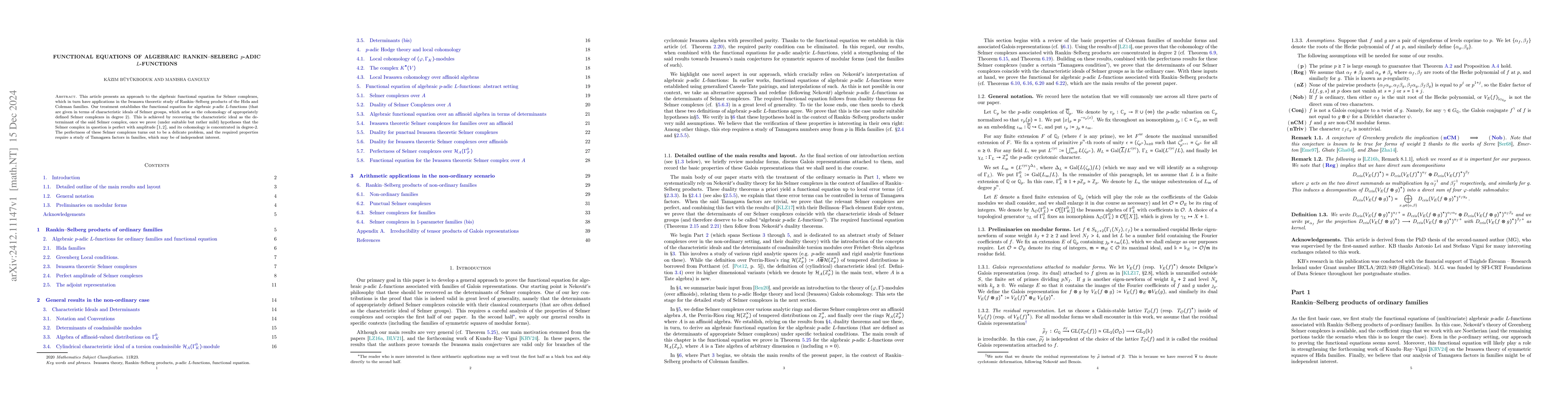 Thumbnail for Functional equations of algebraic Rankin-Selberg $p$-adic $L$-functions