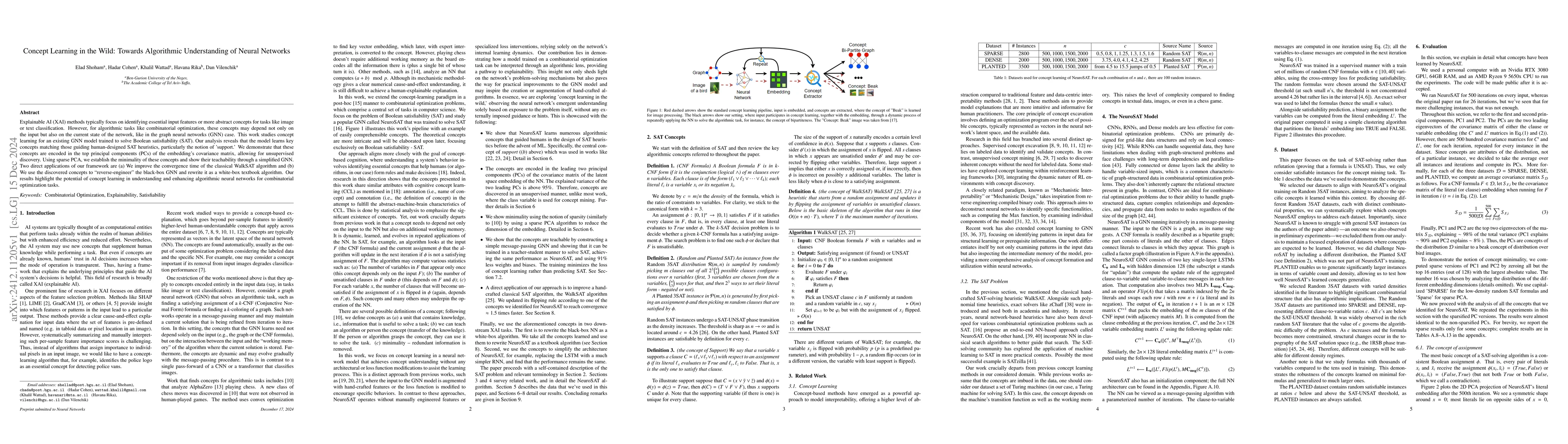 Thumbnail for Concept Learning in the Wild: Towards Algorithmic Understanding of
  Neural Networks