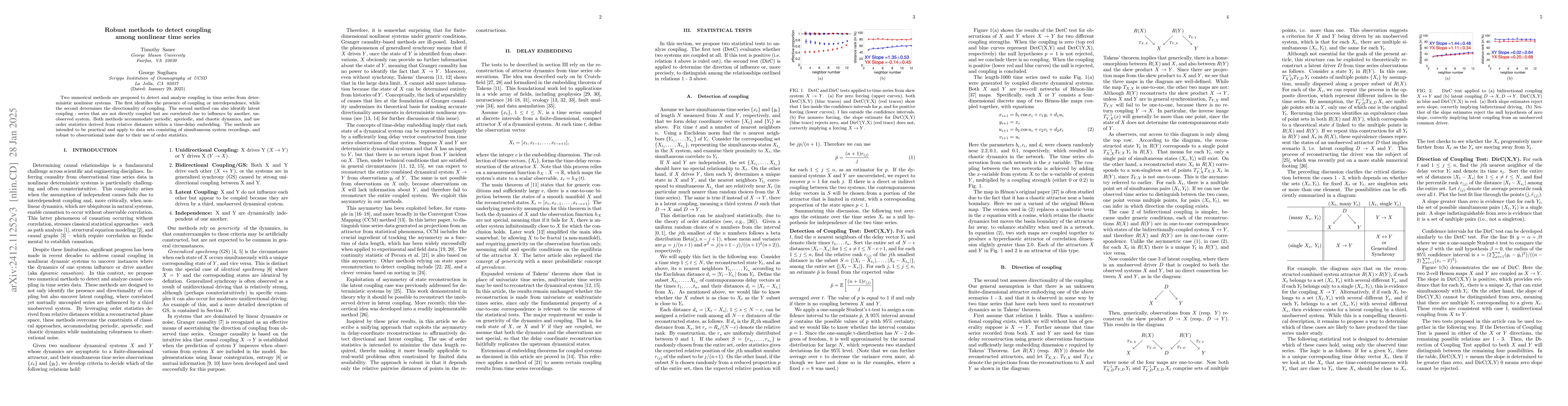 Thumbnail for Robust methods to detect coupling among nonlinear time series