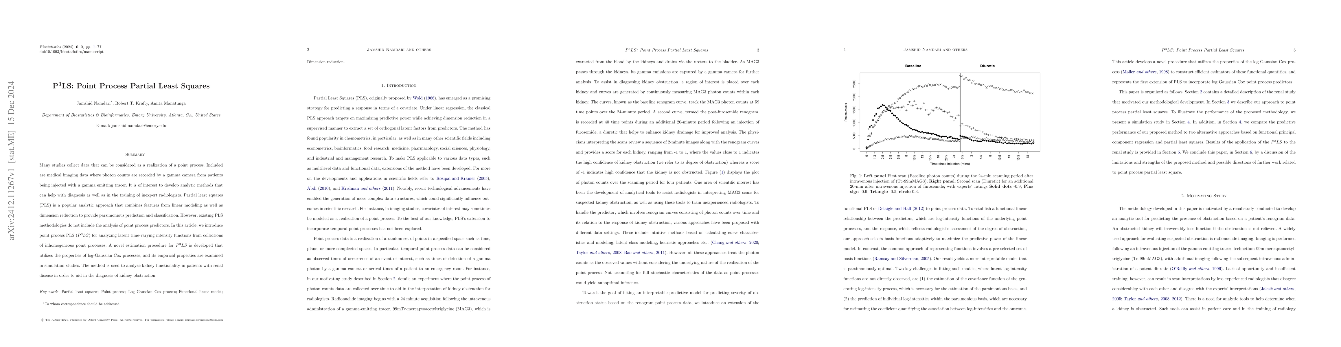 Thumbnail for P3LS: Point Process Partial Least Squares