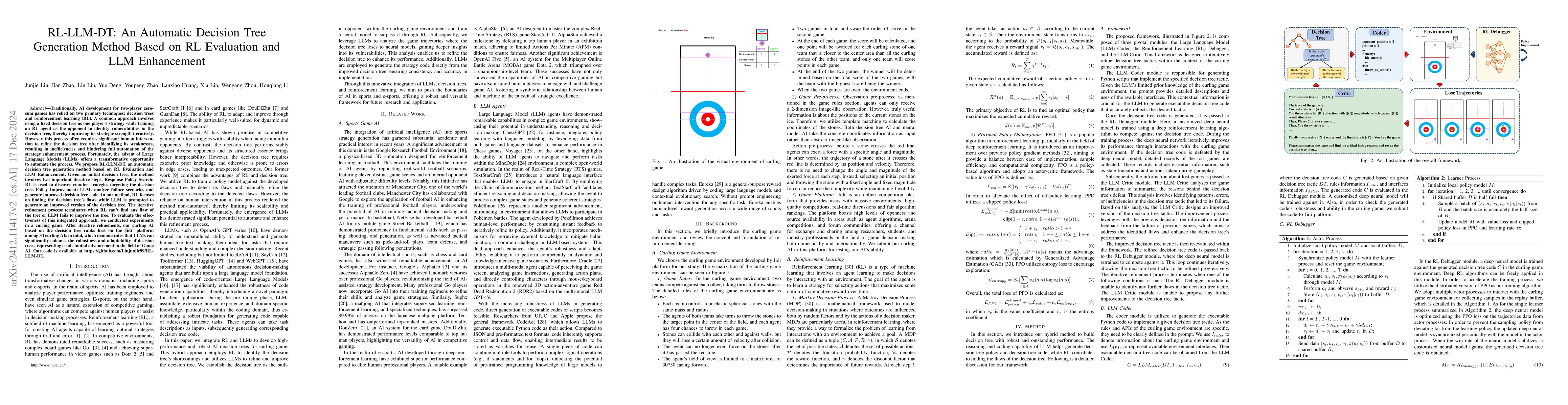 Thumbnail for RL-LLM-DT: An Automatic Decision Tree Generation Method Based on RL
  Evaluation and LLM Enhancement