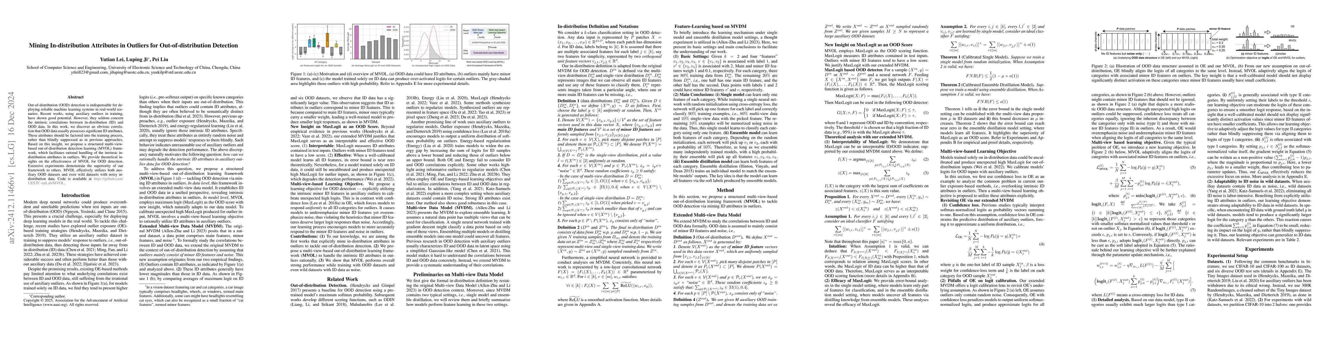 Thumbnail for Mining In-distribution Attributes in Outliers for Out-of-distribution
  Detection