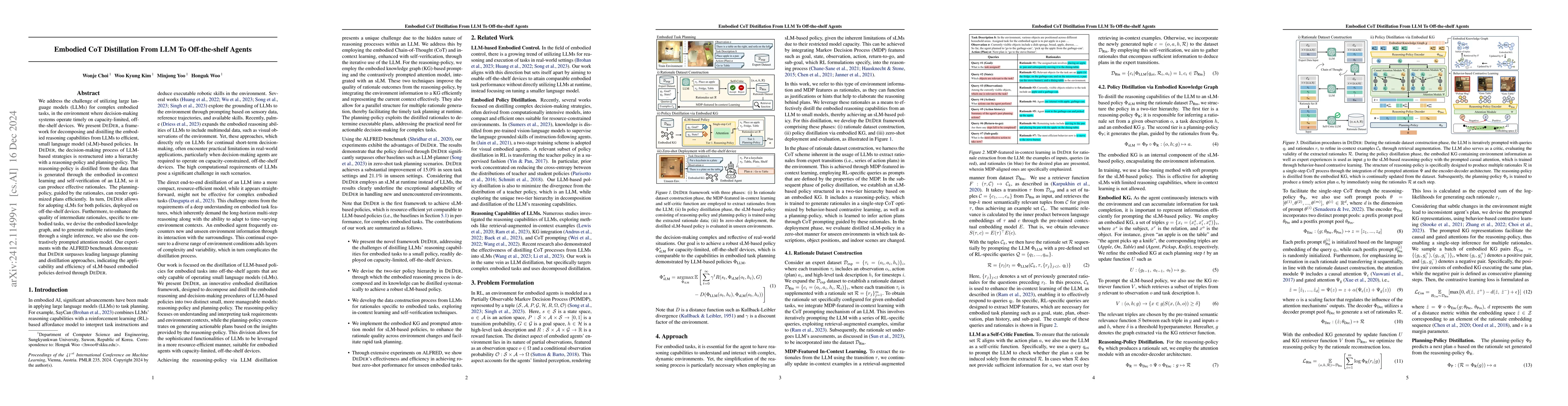 Thumbnail for Embodied CoT Distillation From LLM To Off-the-shelf Agents