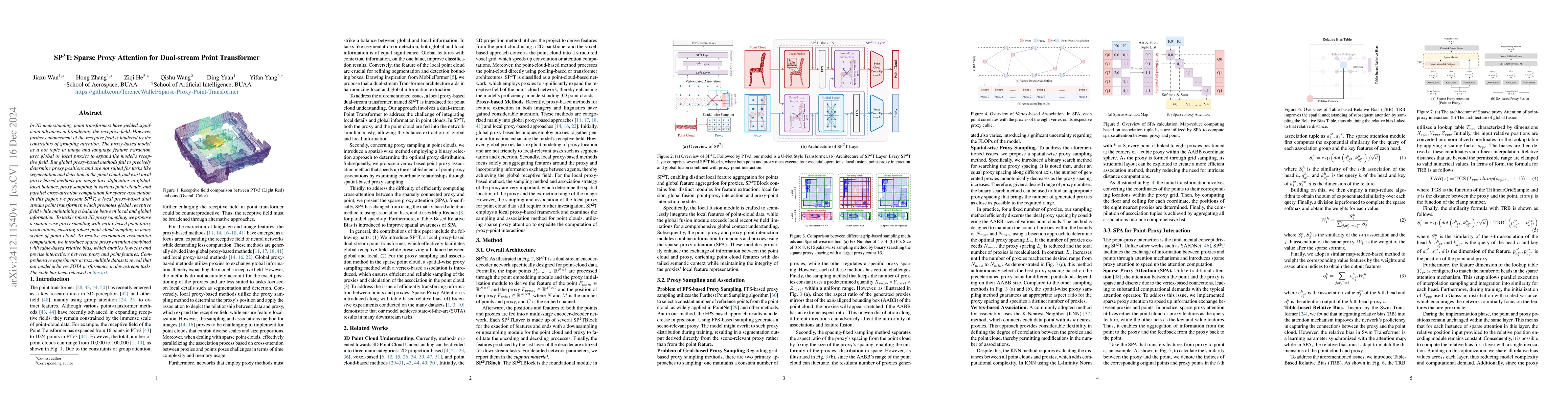 Thumbnail for SP$^2$T: Sparse Proxy Attention for Dual-stream Point Transformer
