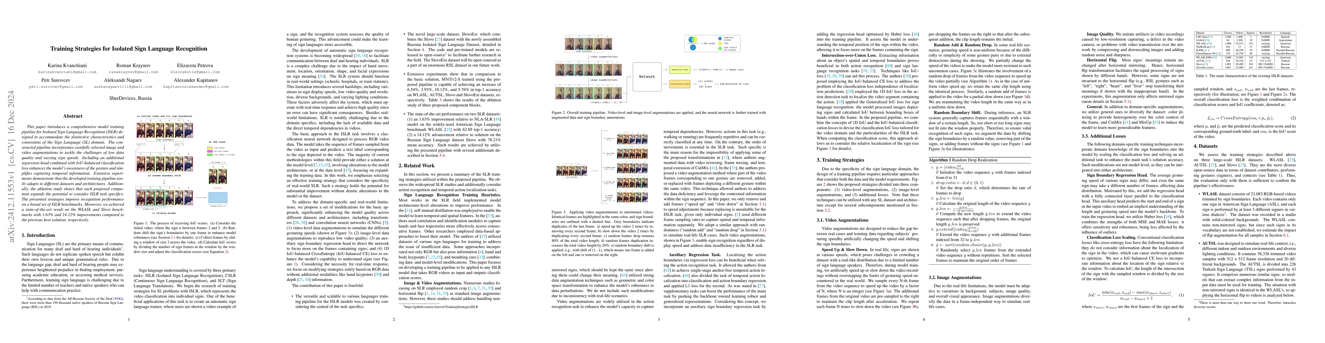Thumbnail for Training Strategies for Isolated Sign Language Recognition