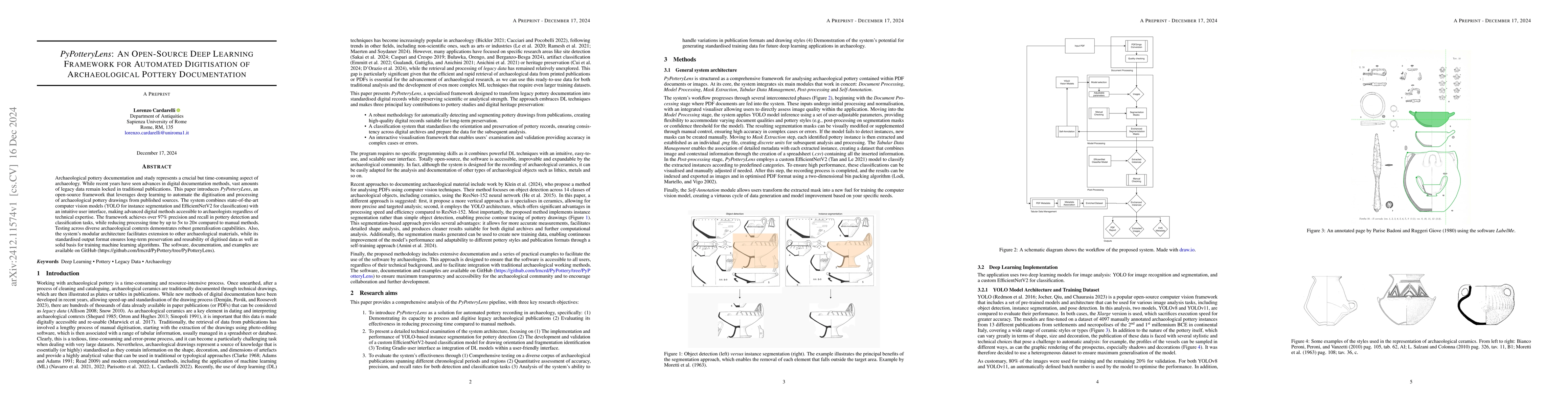 Thumbnail for PyPotteryLens: An Open-Source Deep Learning Framework for Automated
  Digitisation of Archaeological Pottery Documentation