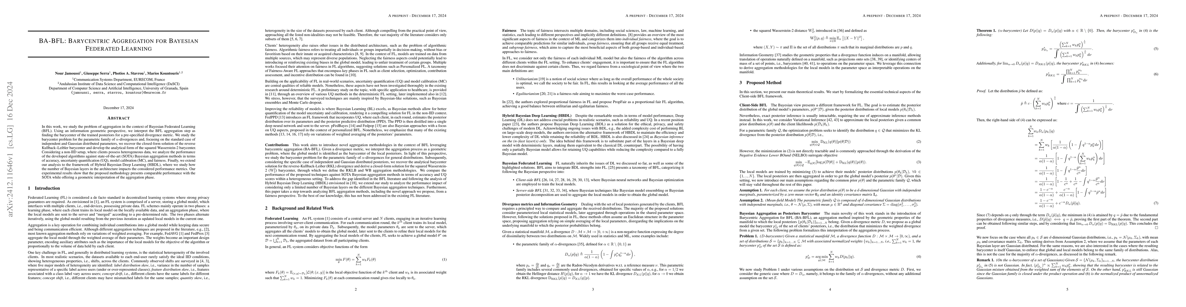 Thumbnail for BA-BFL: Barycentric Aggregation for Bayesian Federated Learning