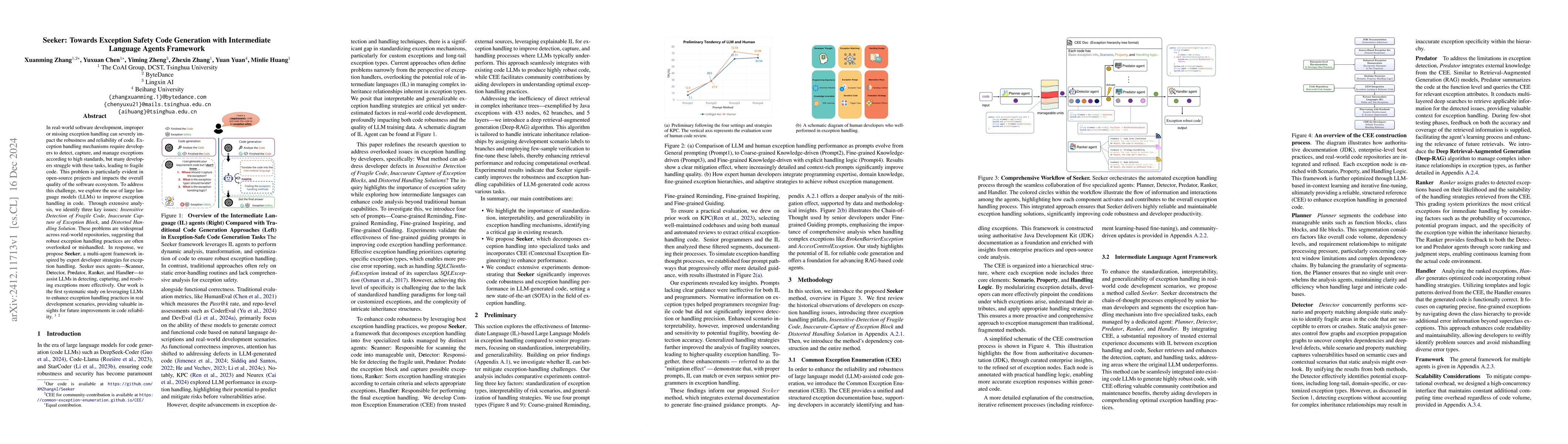 Thumbnail for Seeker: Towards Exception Safety Code Generation with Intermediate
  Language Agents Framework