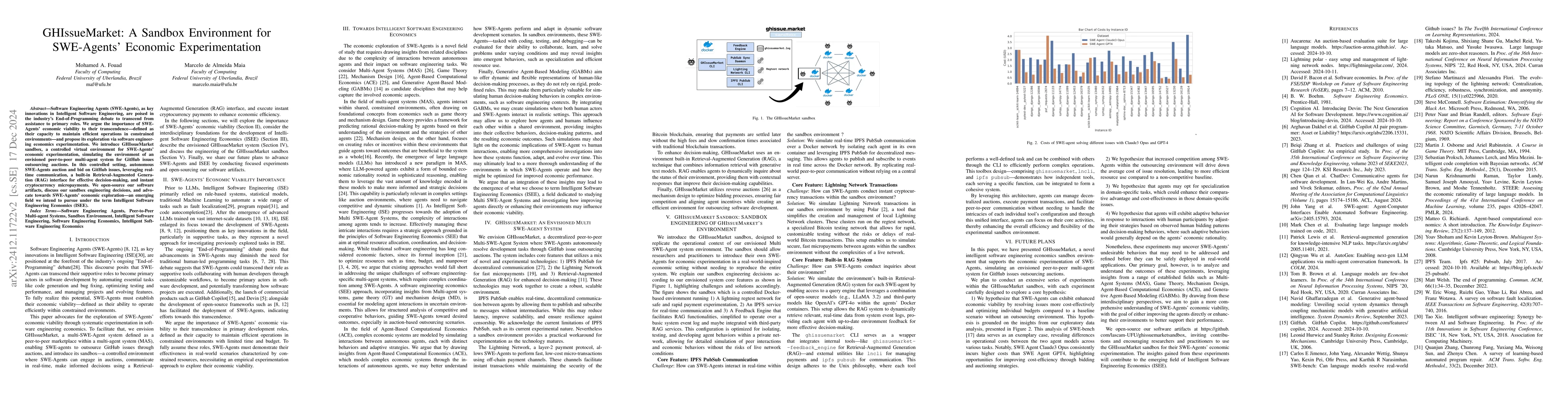 Thumbnail for GHIssuemarket: A Sandbox Environment for SWE-Agents Economic
  Experimentation