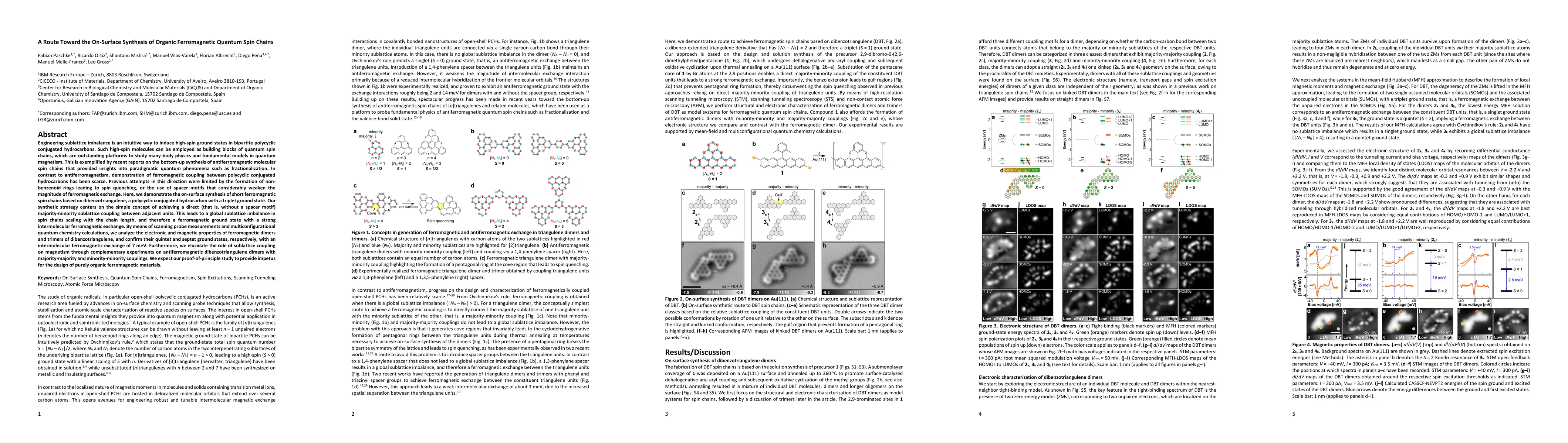 Thumbnail for A Route Toward the On-Surface Synthesis of Organic Ferromagnetic Quantum
  Spin Chains