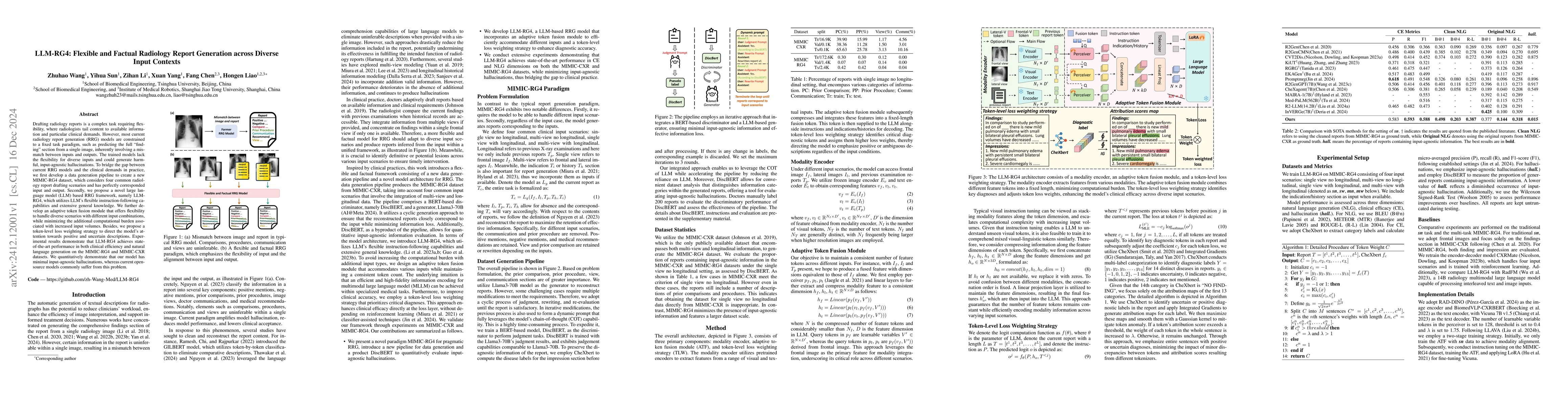 Thumbnail for LLM-RG4: Flexible and Factual Radiology Report Generation across Diverse
  Input Contexts