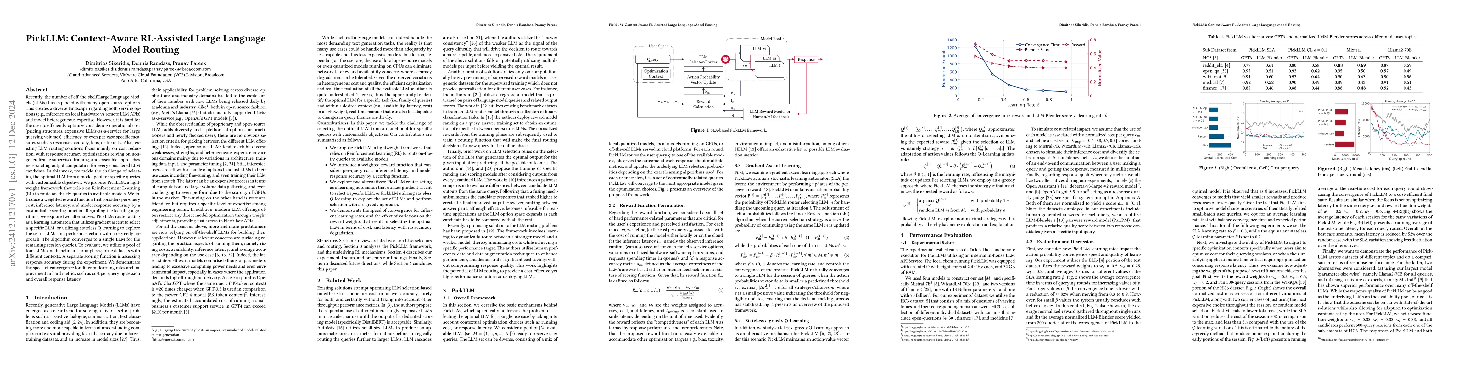 Thumbnail for PickLLM: Context-Aware RL-Assisted Large Language Model Routing