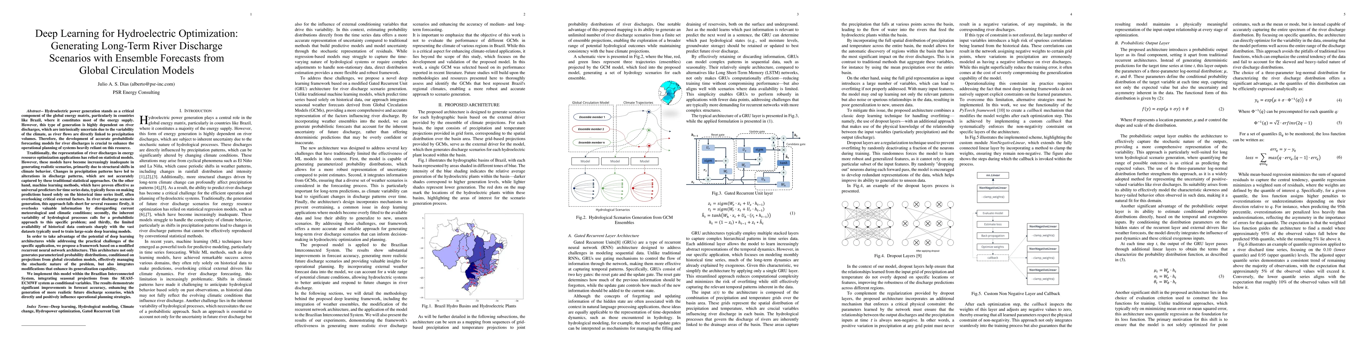 Thumbnail for Deep Learning for Hydroelectric Optimization: Generating Long-Term River
  Discharge Scenarios with Ensemble Forecasts from Global Circulation Models