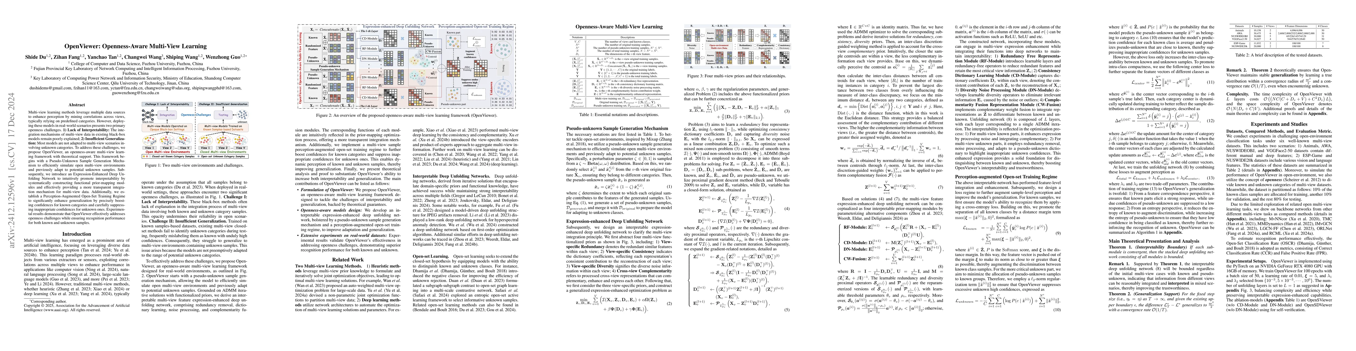 Thumbnail for OpenViewer: Openness-Aware Multi-View Learning