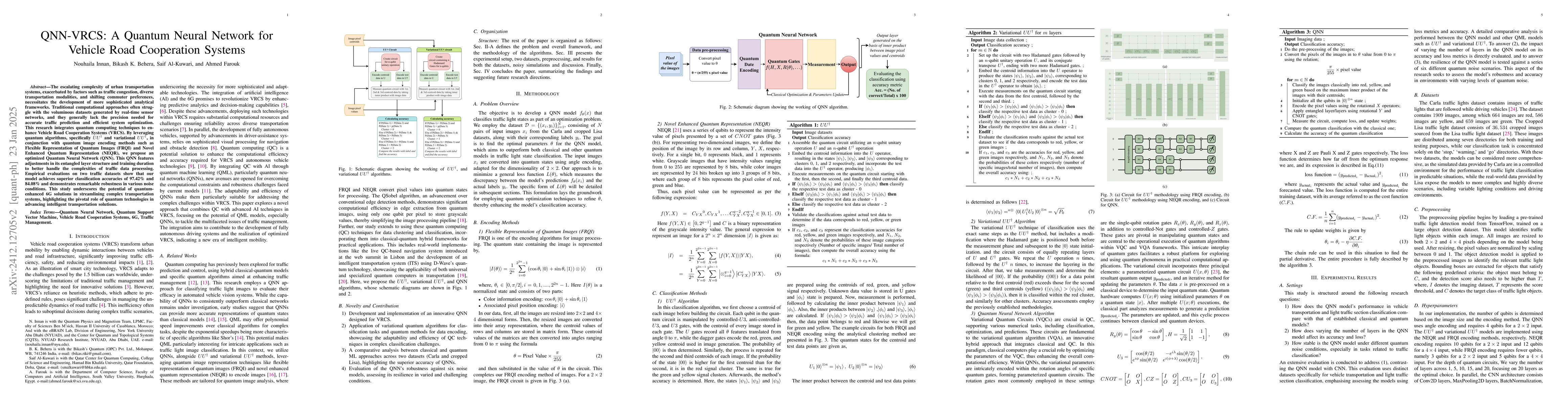 Thumbnail for QNN-VRCS: A Quantum Neural Network for Vehicle Road Cooperation Systems