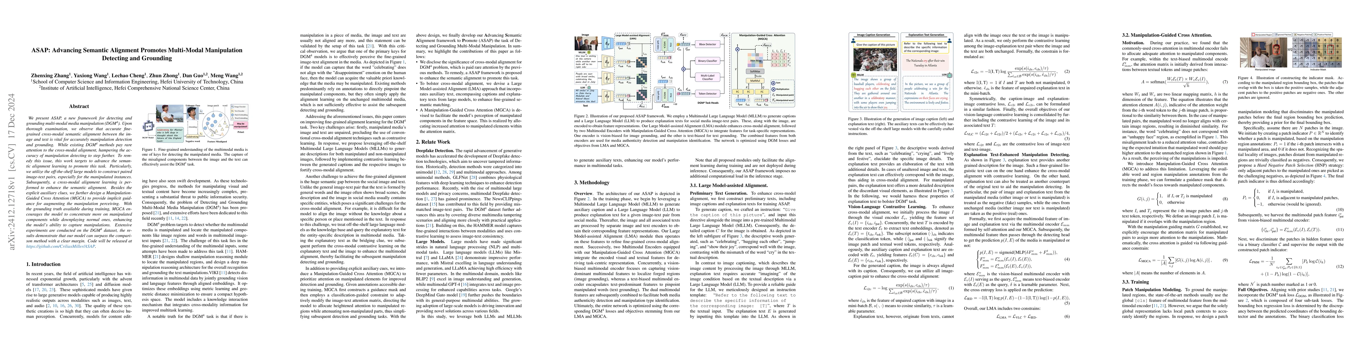 Thumbnail for ASAP: Advancing Semantic Alignment Promotes Multi-Modal Manipulation
  Detecting and Grounding