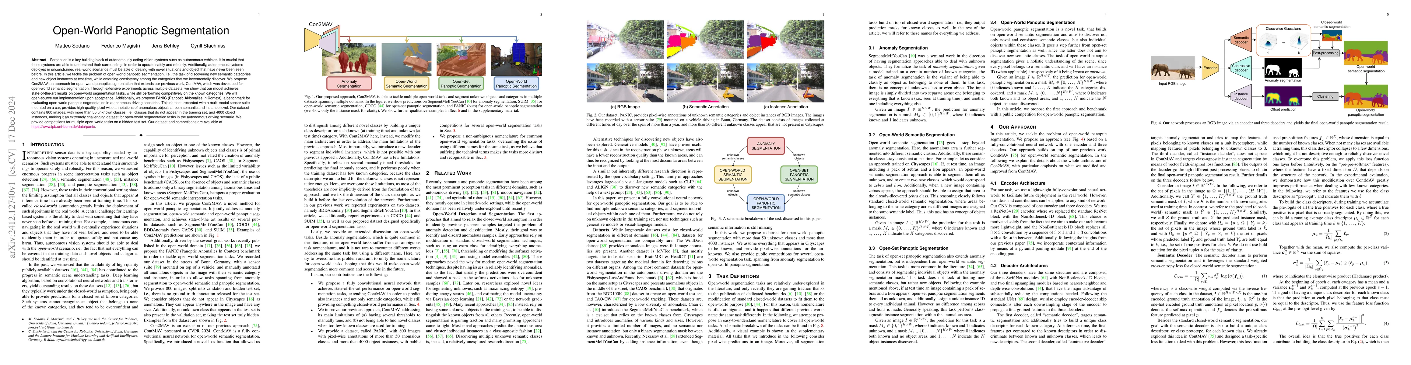 Thumbnail for Open-World Panoptic Segmentation