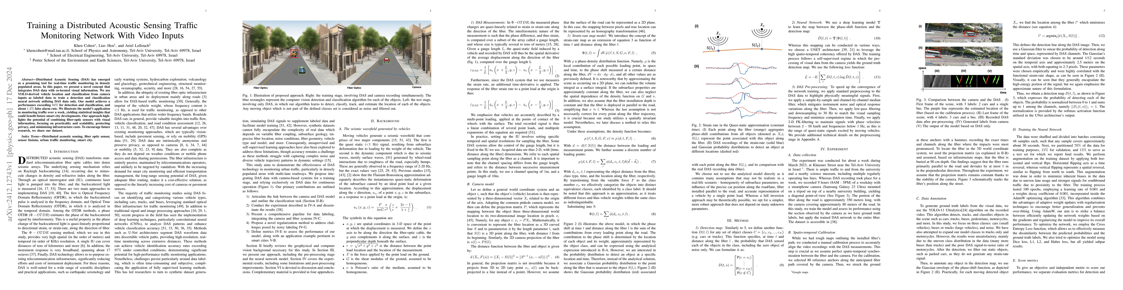 Thumbnail for Training a Distributed Acoustic Sensing Traffic Monitoring Network With
  Video Inputs