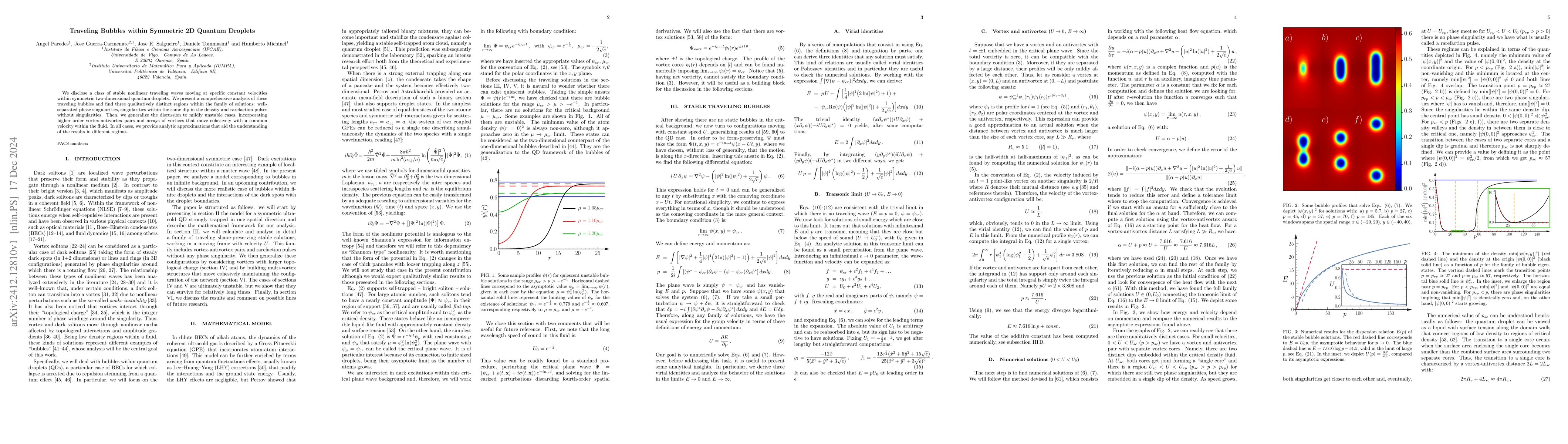 Thumbnail for Traveling Bubbles within Symmetric 2D Quantum Droplets