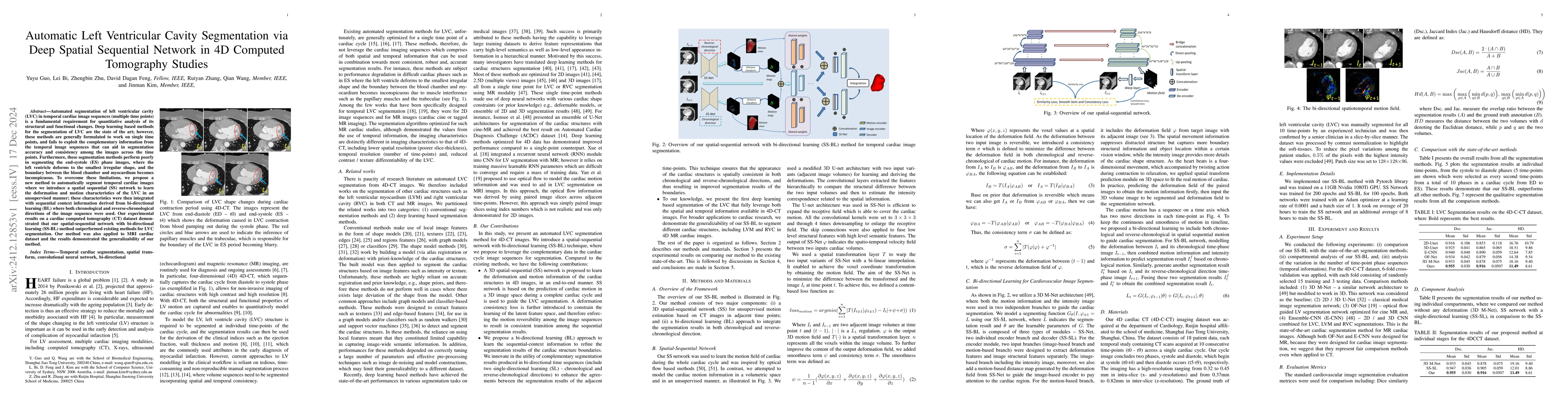 Thumbnail for Automatic Left Ventricular Cavity Segmentation via Deep Spatial
  Sequential Network in 4D Computed Tomography Studies