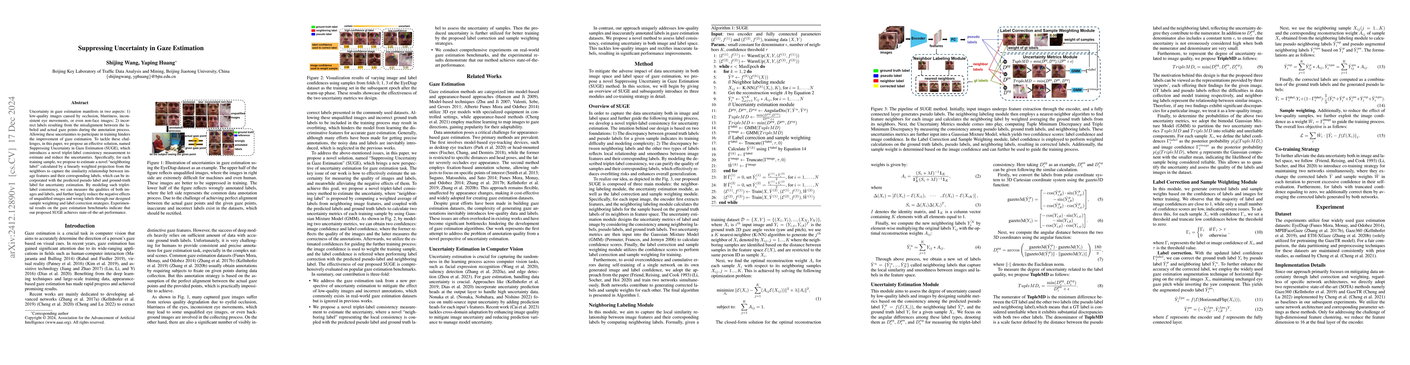 Thumbnail for Suppressing Uncertainty in Gaze Estimation