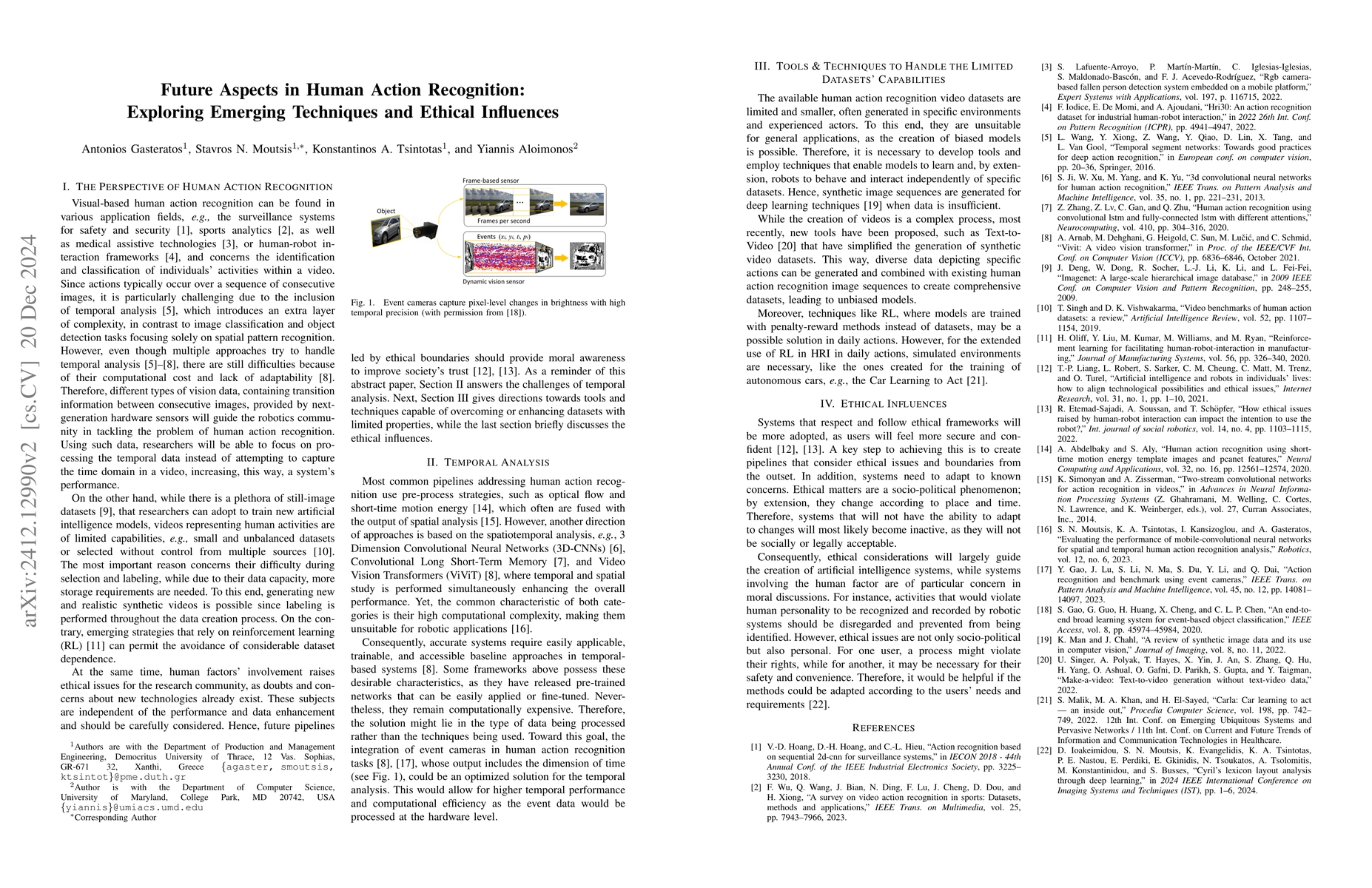 Thumbnail for Future Aspects in Human Action Recognition: Exploring Emerging
  Techniques and Ethical Influences