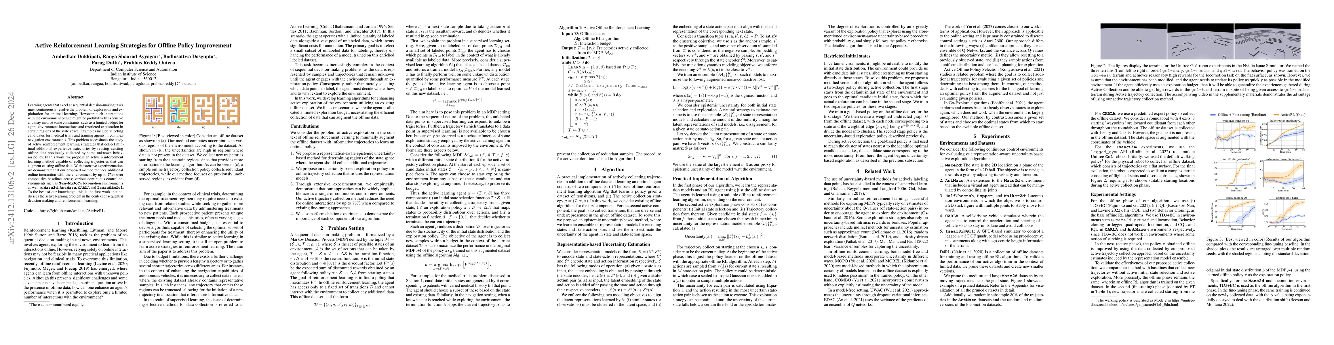 Thumbnail for Active Reinforcement Learning Strategies for Offline Policy Improvement