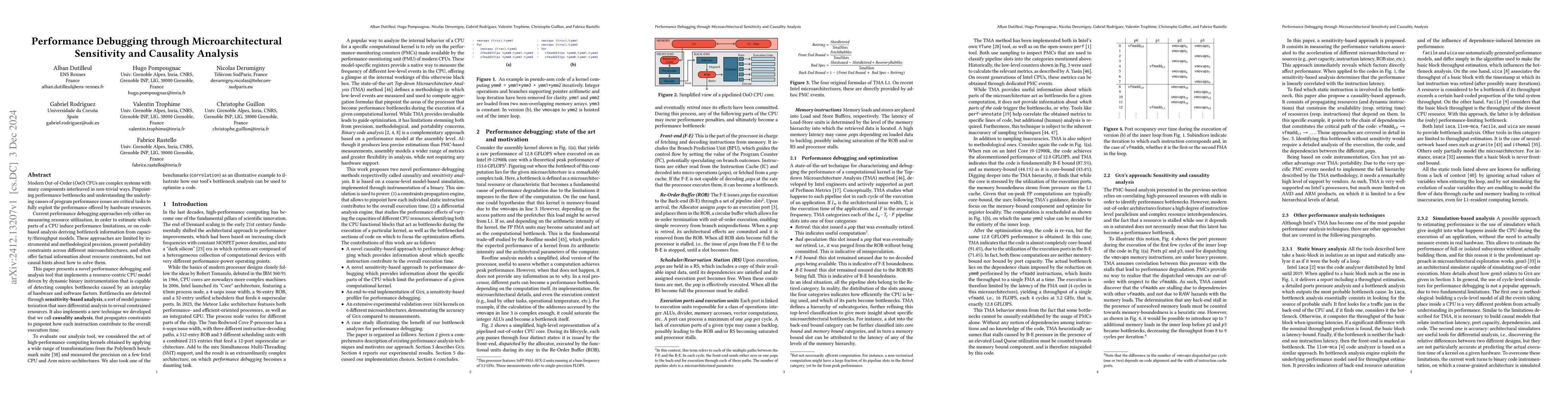 Thumbnail for Performance Debugging through Microarchitectural Sensitivity and
  Causality Analysis