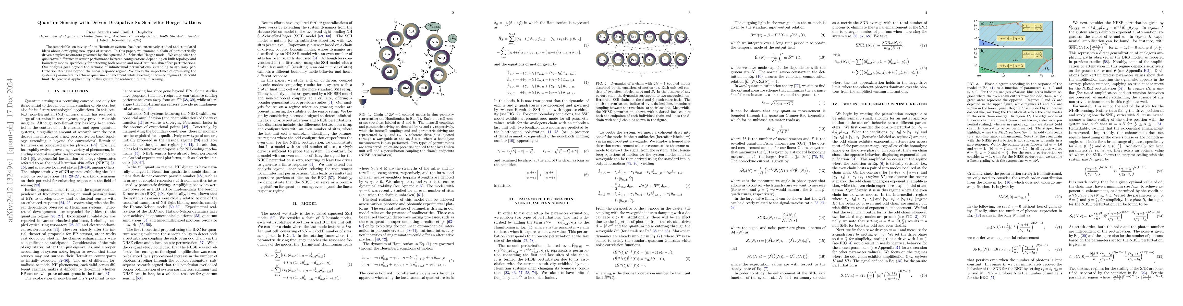 Thumbnail for Quantum Sensing with Driven-Dissipative Su-Schrieffer-Heeger Lattices