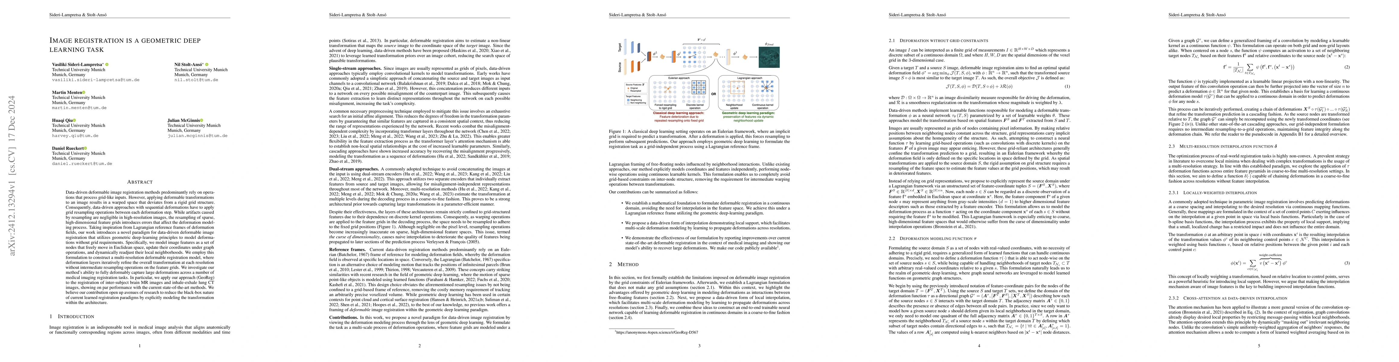 Thumbnail for Image registration is a geometric deep learning task