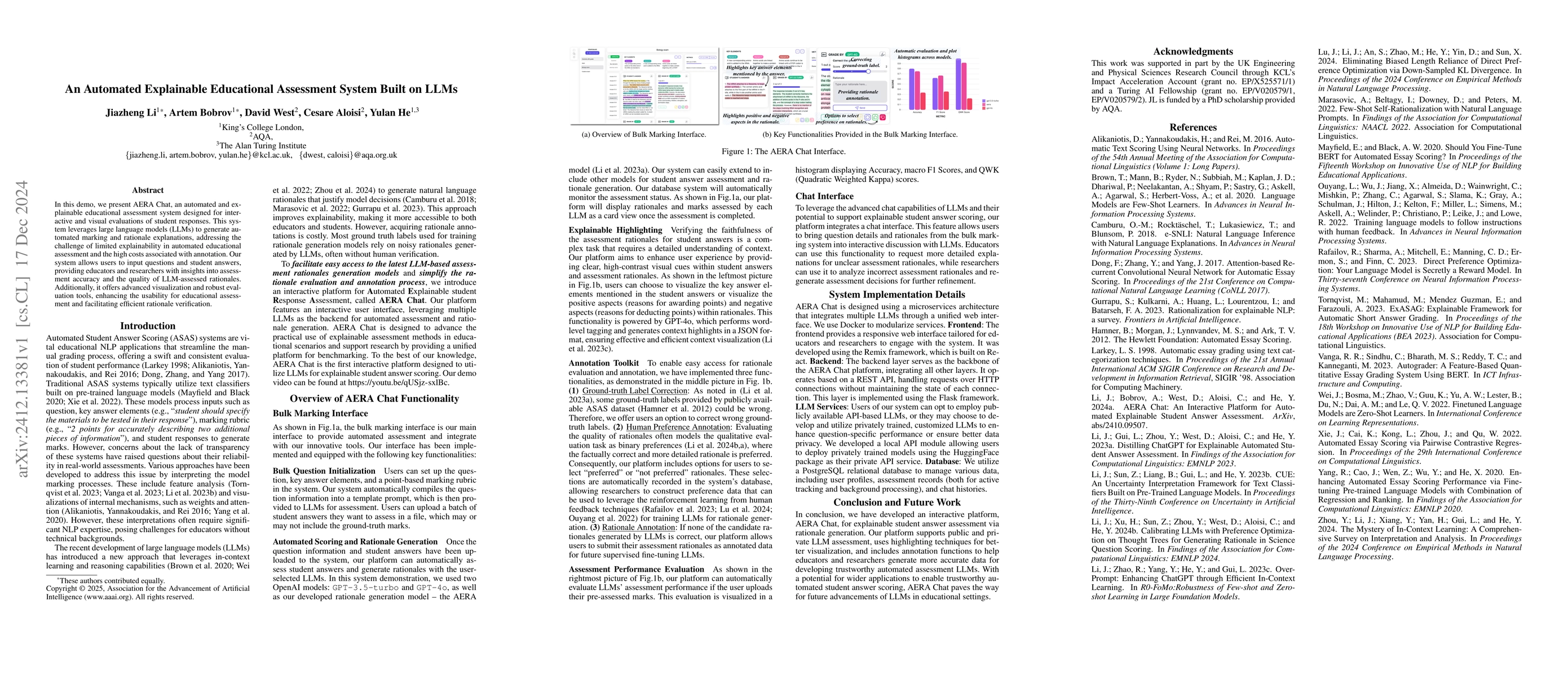 Thumbnail for An Automated Explainable Educational Assessment System Built on LLMs
