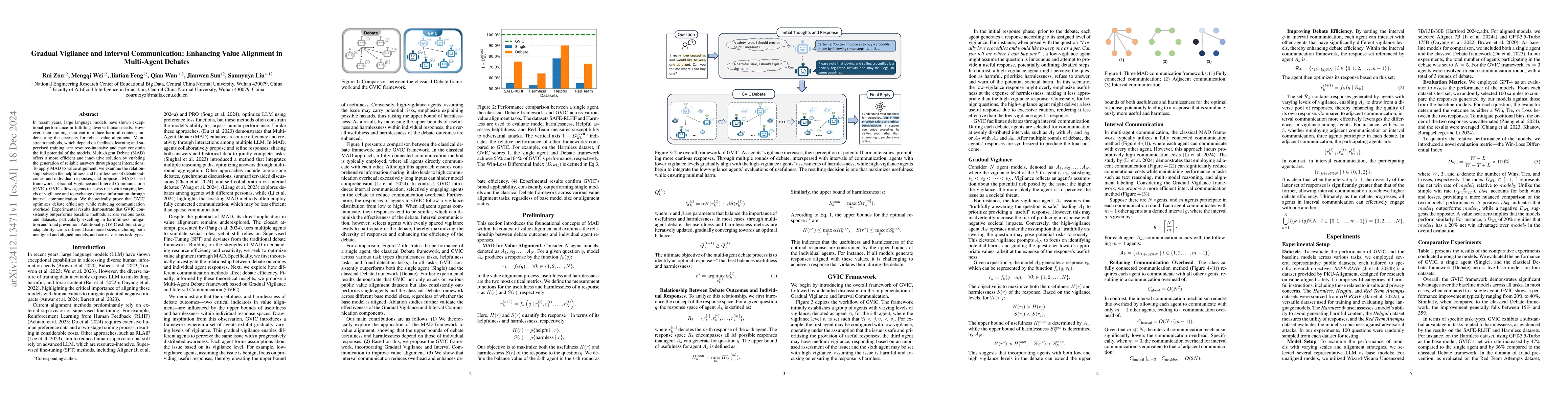 Thumbnail for Gradual Vigilance and Interval Communication: Enhancing Value Alignment
  in Multi-Agent Debates