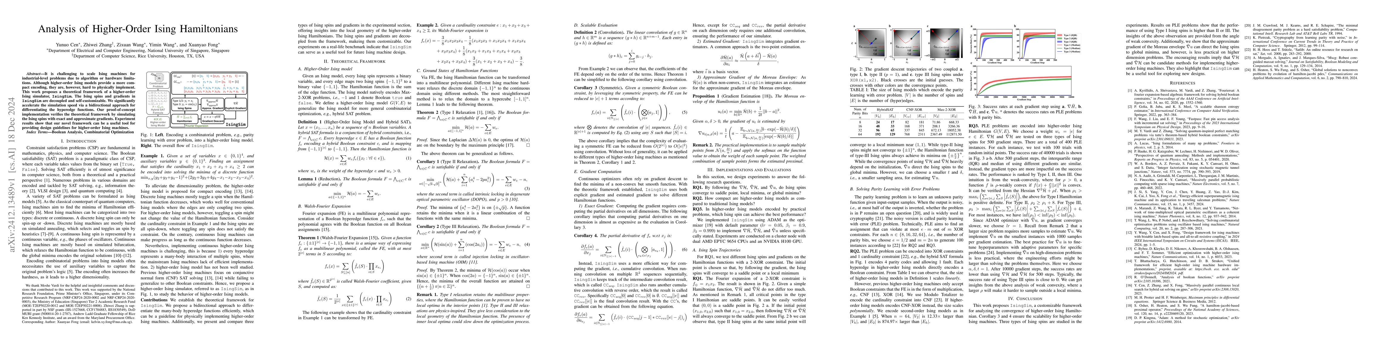 Thumbnail for Analysis of Higher-Order Ising Hamiltonians