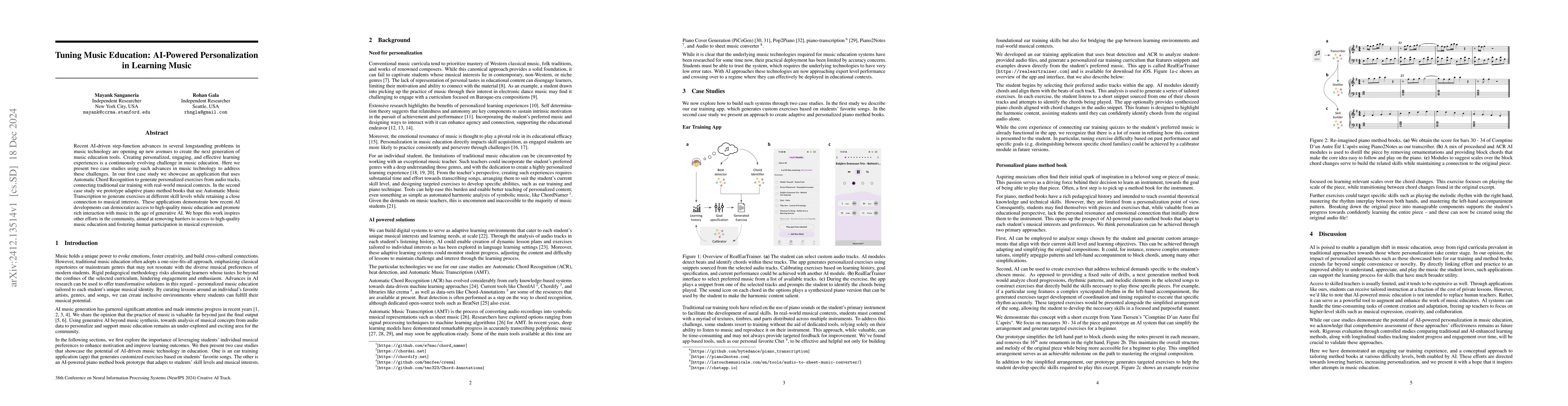 Thumbnail for Tuning Music Education: AI-Powered Personalization in Learning Music