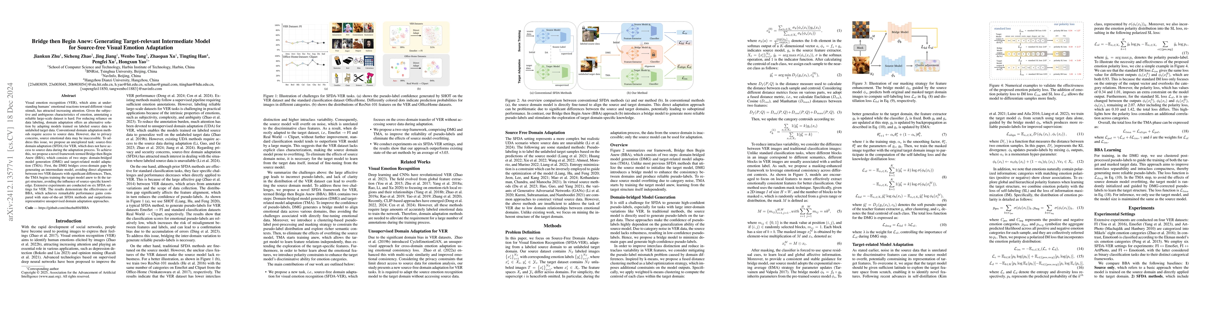 Thumbnail for Bridge then Begin Anew: Generating Target-relevant Intermediate Model
  for Source-free Visual Emotion Adaptation