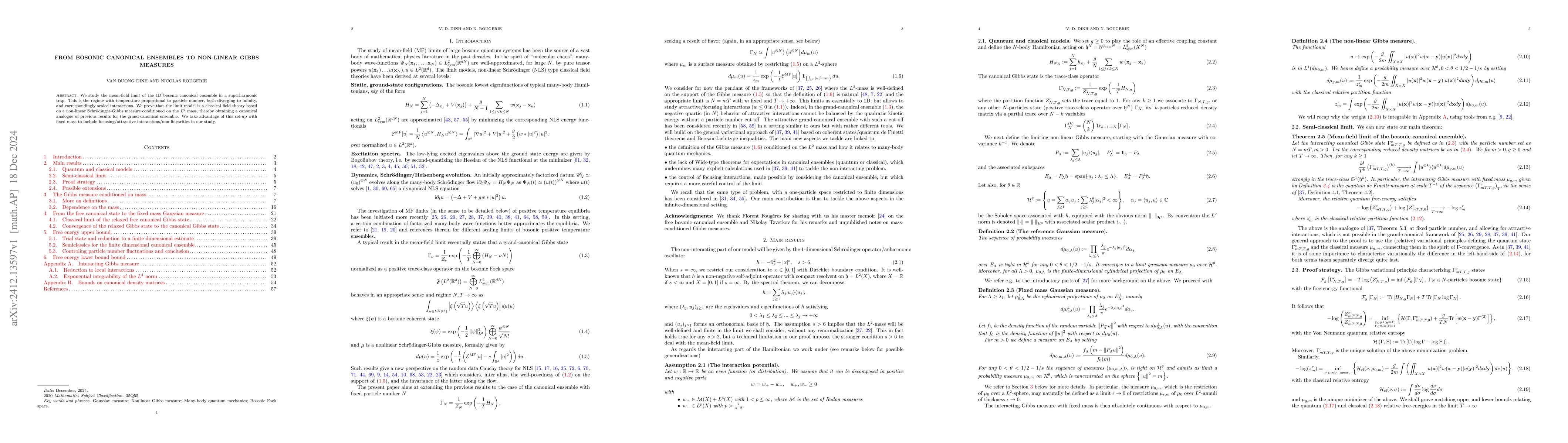 Thumbnail for From bosonic canonical ensembles to non-linear Gibbs measures
