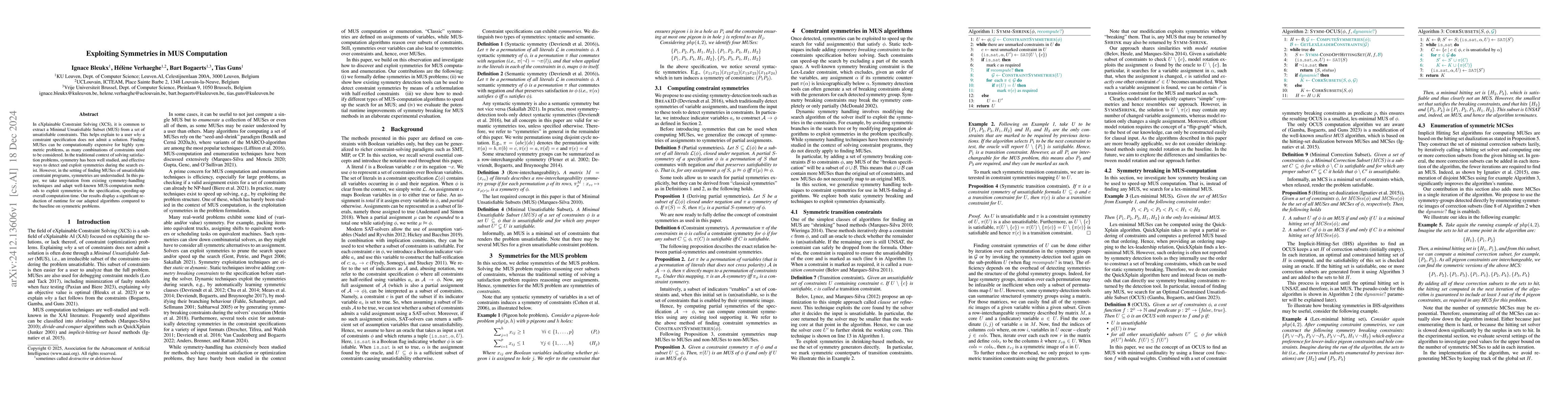 Thumbnail for Exploiting Symmetries in MUS Computation (Extended version)