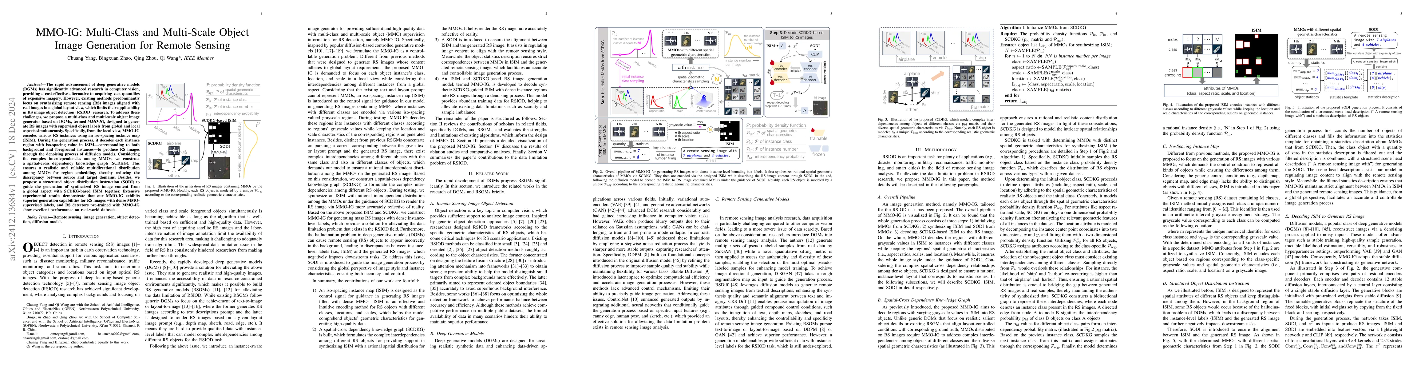 Thumbnail for MMO-IG: Multi-Class and Multi-Scale Object Image Generation for Remote
  Sensing