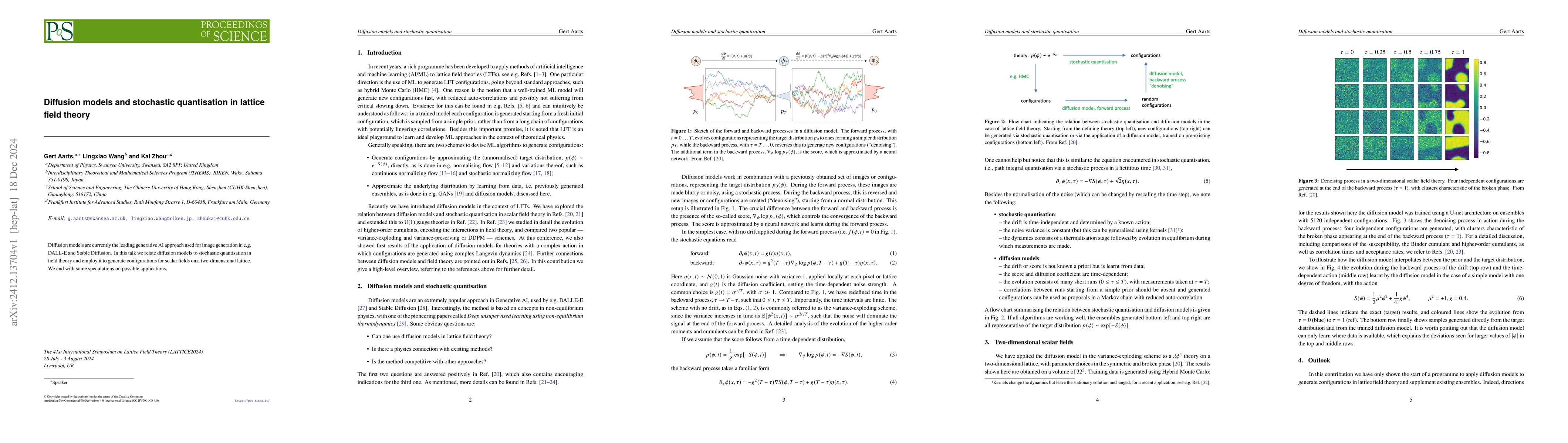 Thumbnail for Diffusion models and stochastic quantisation in lattice field theory