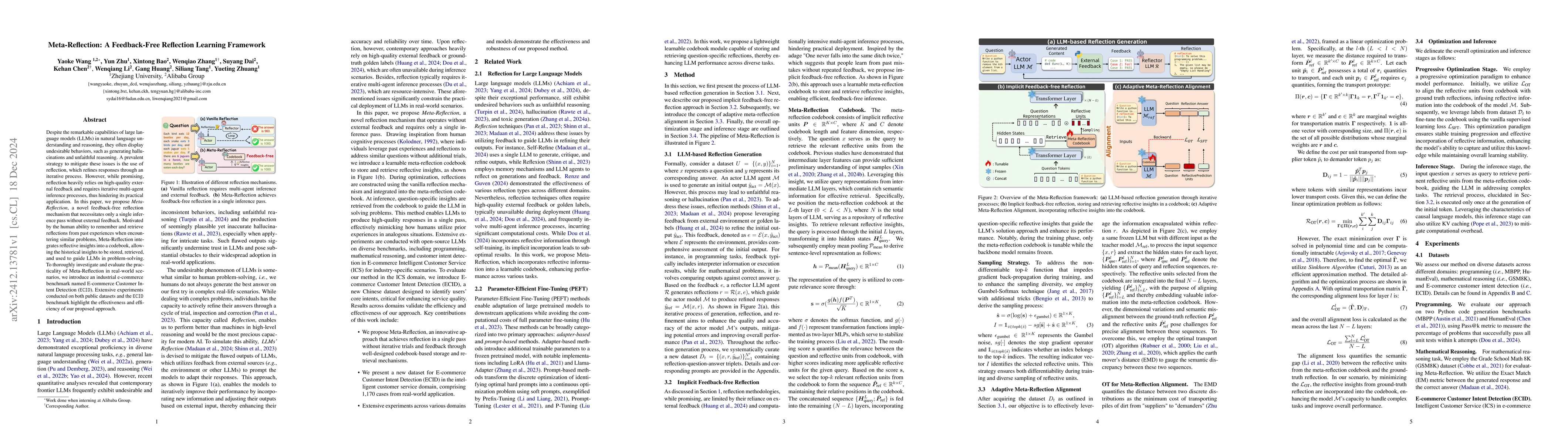 Thumbnail for Meta-Reflection: A Feedback-Free Reflection Learning Framework