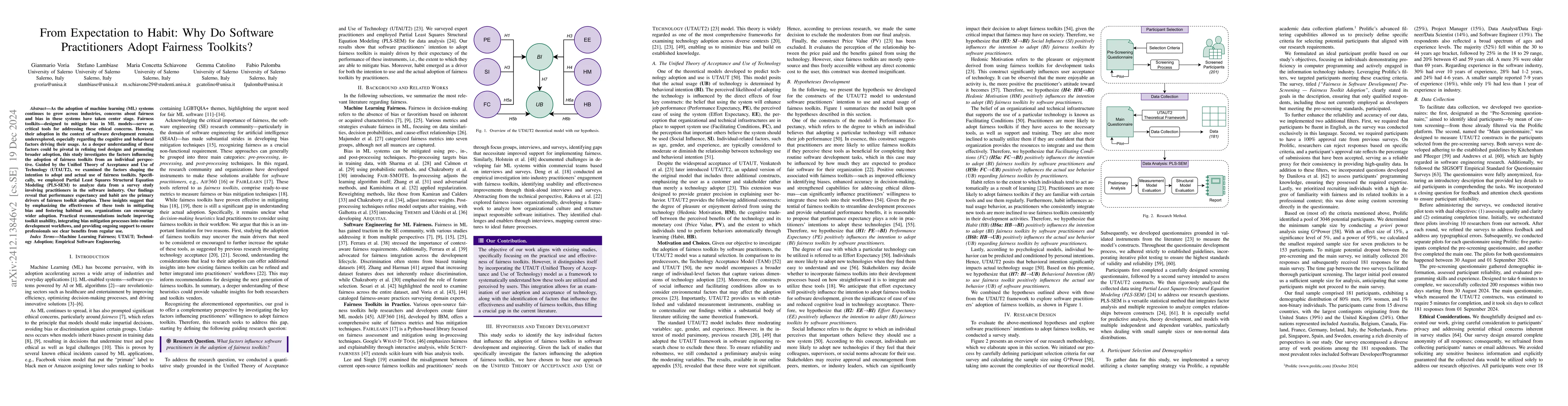 Thumbnail for From Expectation to Habit: Why Do Software Practitioners Adopt Fairness
  Toolkits?