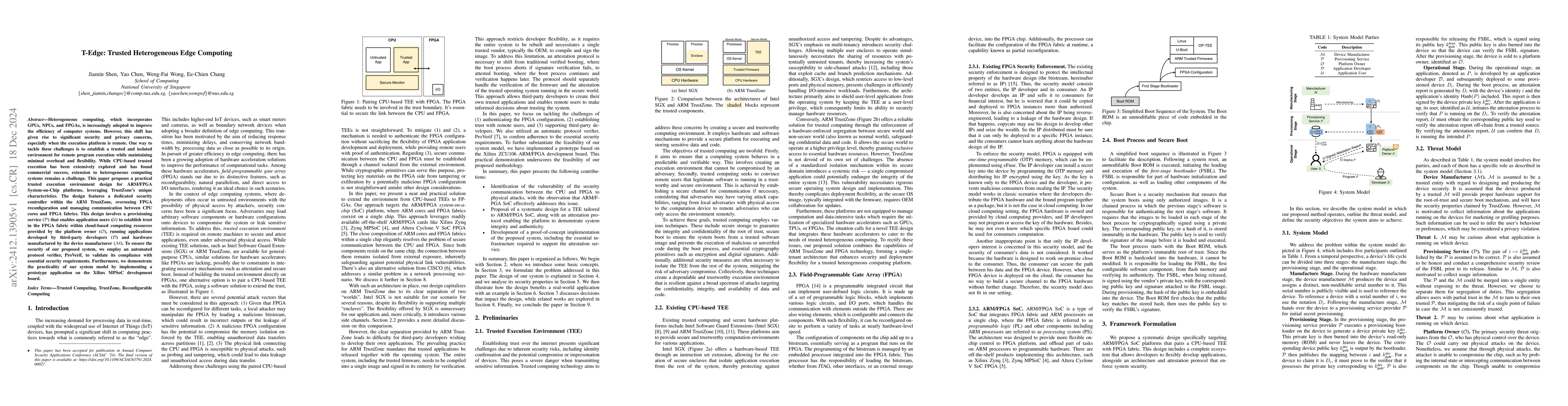 Thumbnail for T-Edge: Trusted Heterogeneous Edge Computing